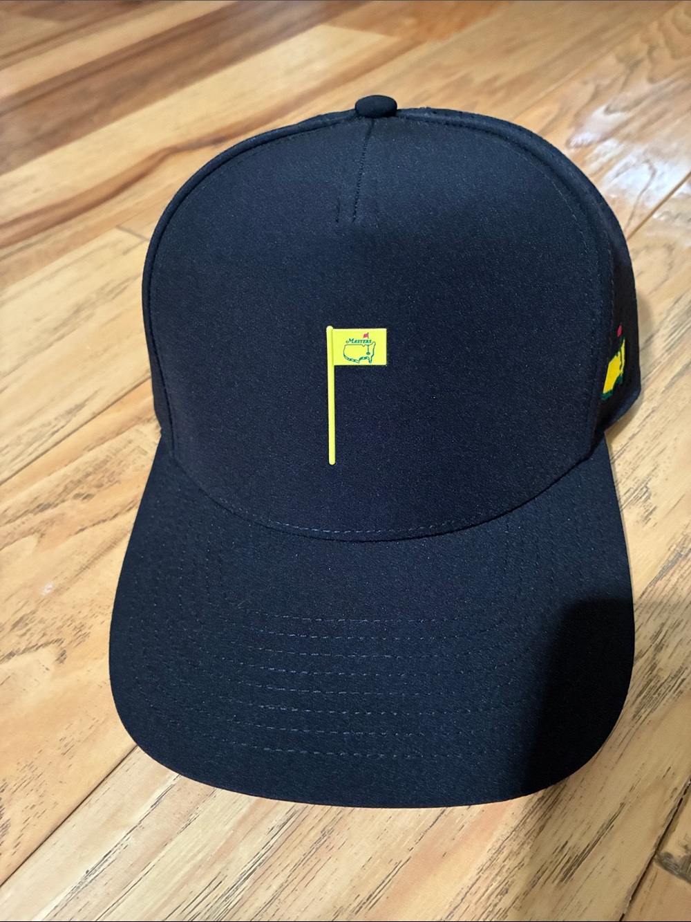 Masters Black Hat with Yellow Flag